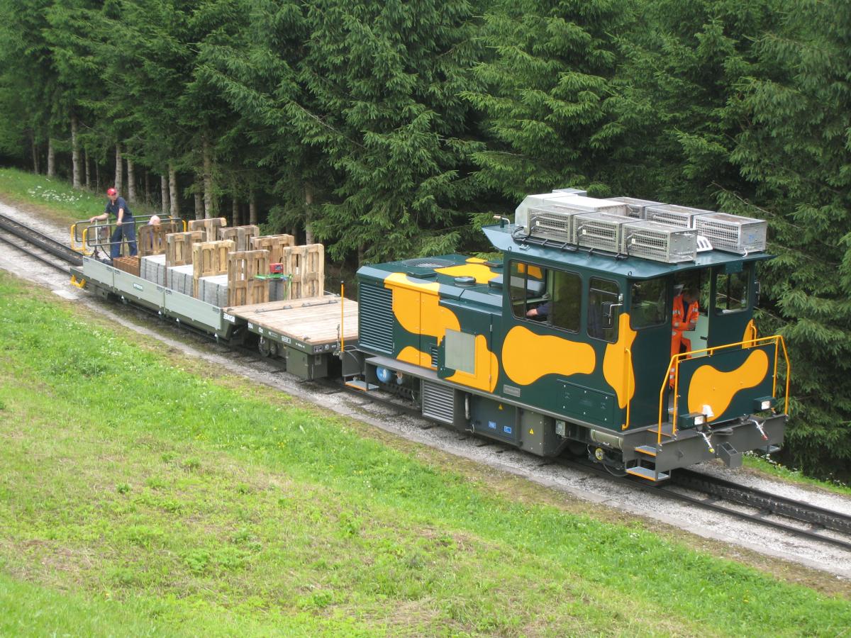 Vorstell-Tiefgangwagen Schafbergbahn (A)