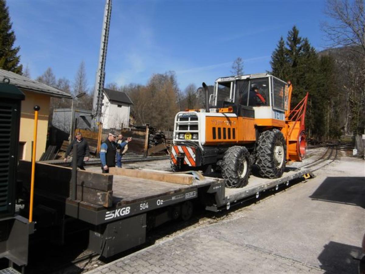 Vorstell-Tiefgangwagen Schafbergbahn (A)